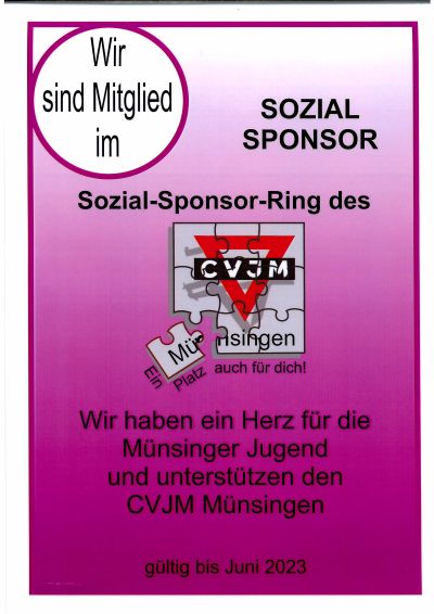 Sozial-Sponsor-Ring CVJM Münsingen